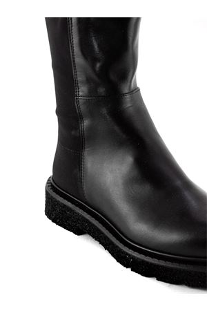 Stivale alto in pelle nera GUGLIELMO ROTTA | 69710161BLACK